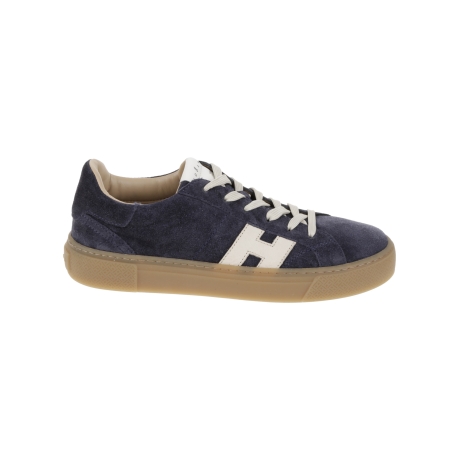 Hogan scarpe uomo crosswind in camoscio blu